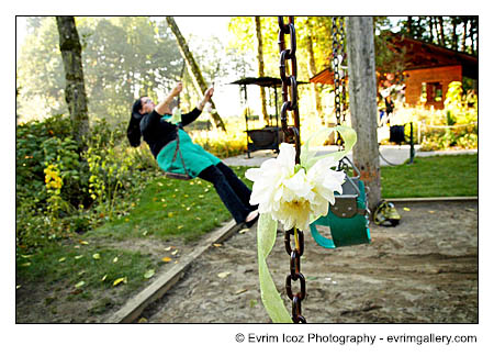 Bridal Veil Oregon Hood River Fall Wedding and Colors