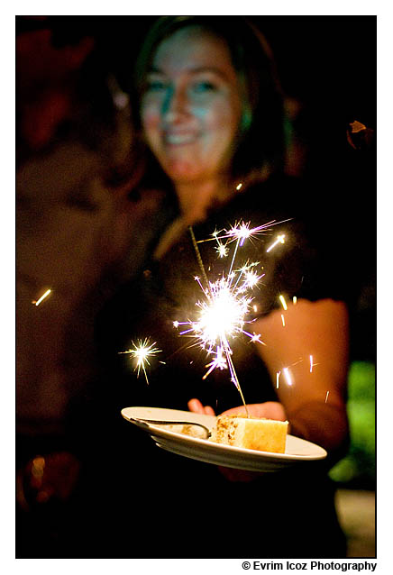 sparkler cake