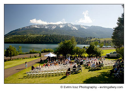 Joseph Oregon Wedding at Wallowa lake
