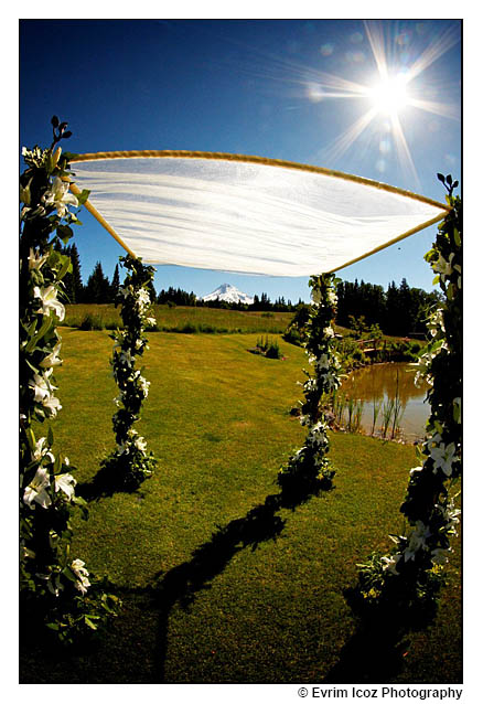 Mt. Hood Bed and Breakfast Wedding