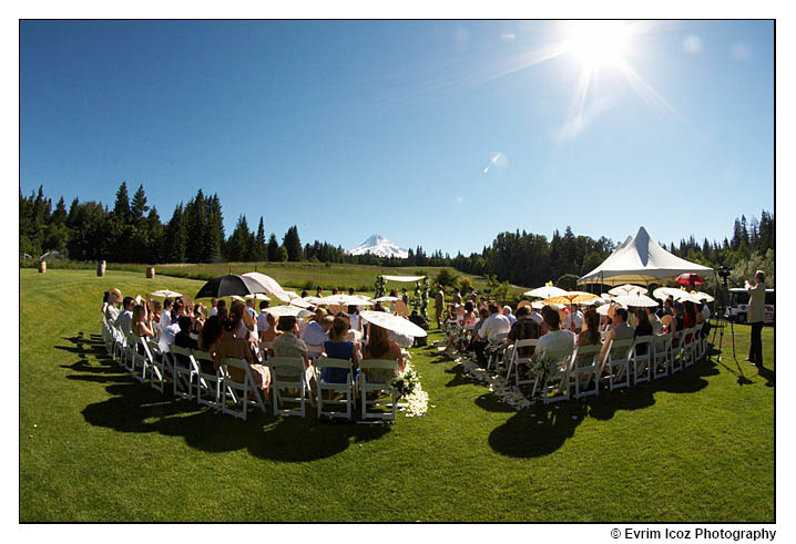 Portland Oregon Outdoor Wedding