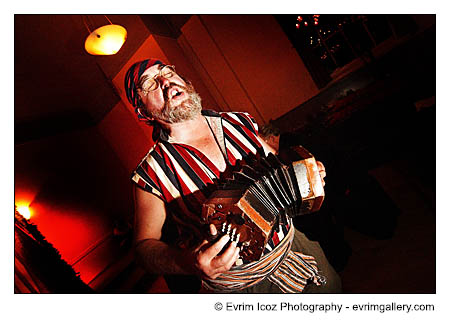 Pirate Wedding images taken at Northstar Ballroom in Portland