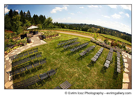 Garden Vineyard Wedding