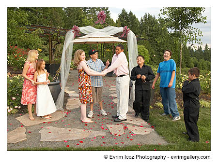 Garden Vineyard Wedding